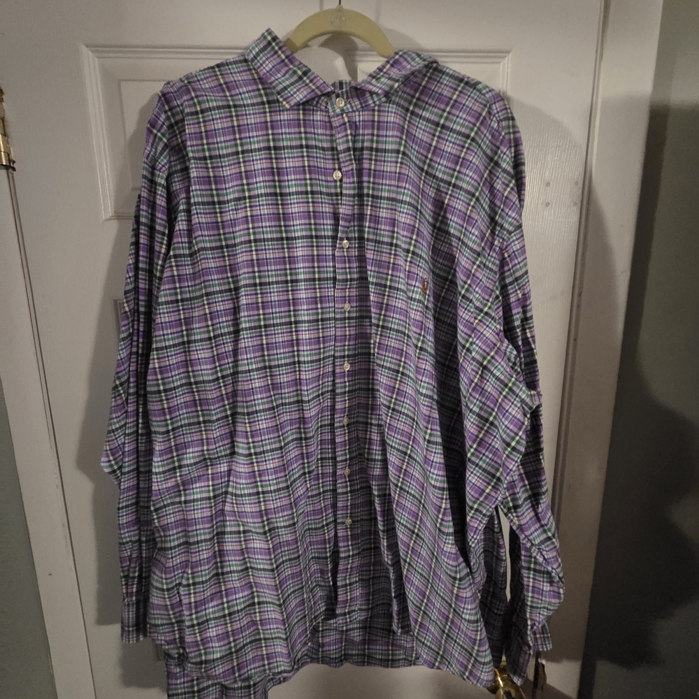 Ralph Lauren Men's Multicolor Plaid Shirt